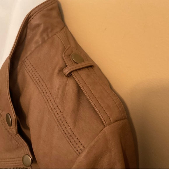 Style & Co Size XL BrownIsh Tan Lined Jacket - Picture 4 of 6